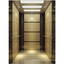Ascenseur d&#39;ascenseur de passager miroir de haute qualité gravé Aksen Ty-K140